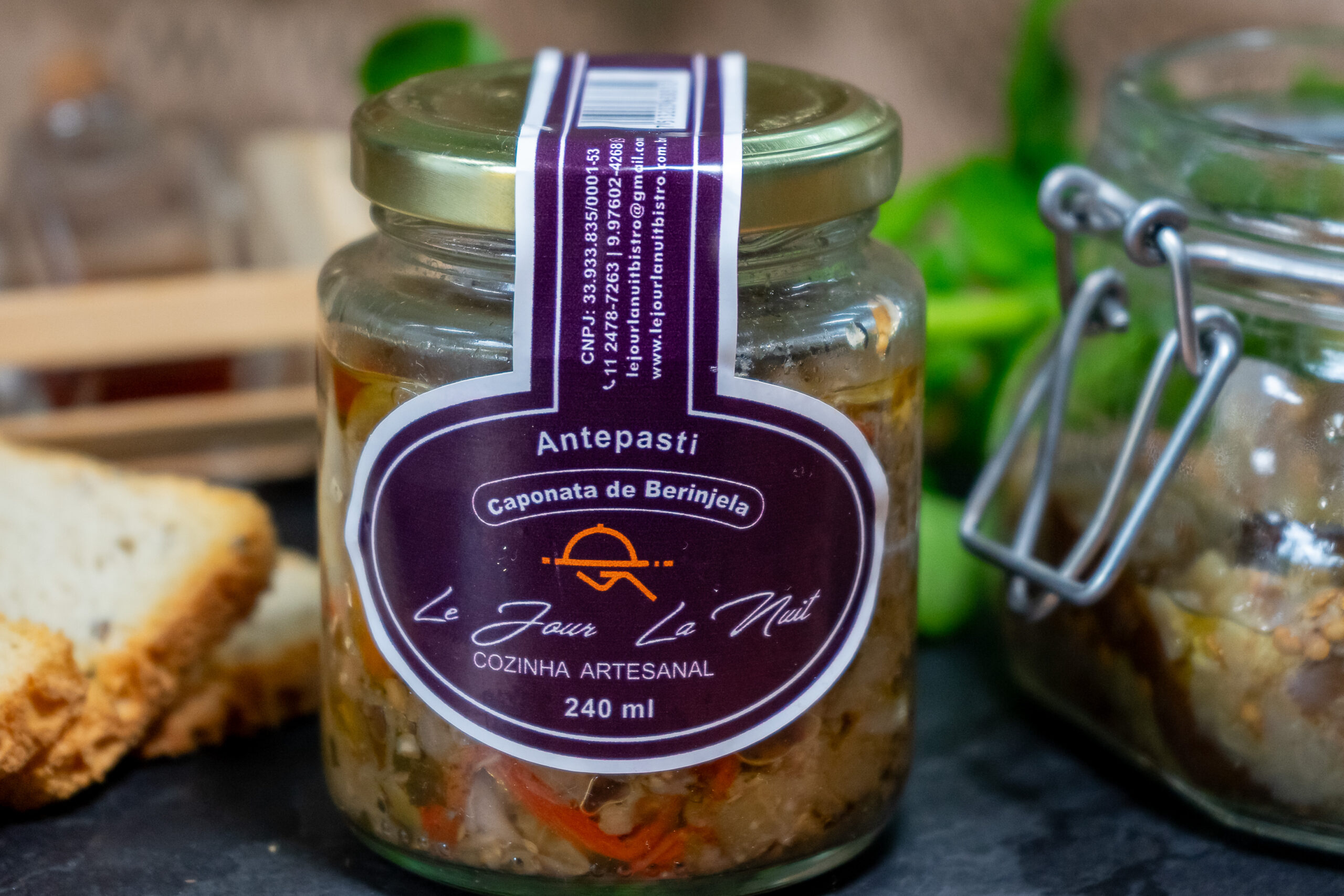 Antepasti Caponata de Berinjela